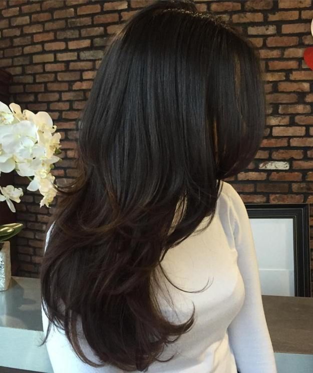 Mid-Back Visual Idea Mid-Back Visual Idea β Long Winter Haircuts