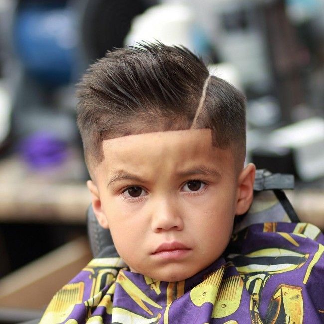 Fade and Undercut With Sharp Line Fade and Undercut With Sharp Line β Winter Haircuts for Boys