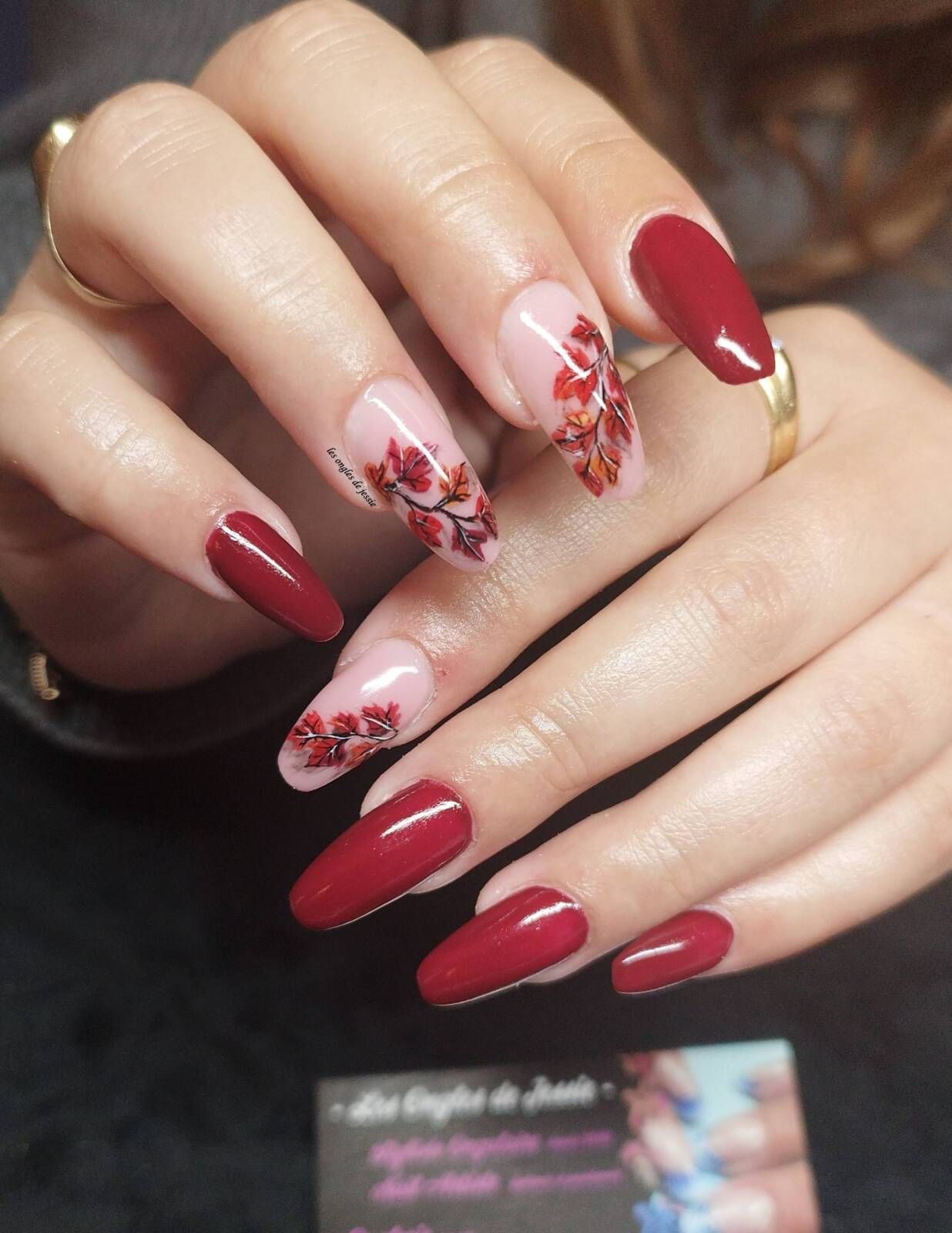 The Single Detail A Reader Notices First Visual Idea The Single Detail A Reader Notices First Visual Idea β Burgundy Nails
