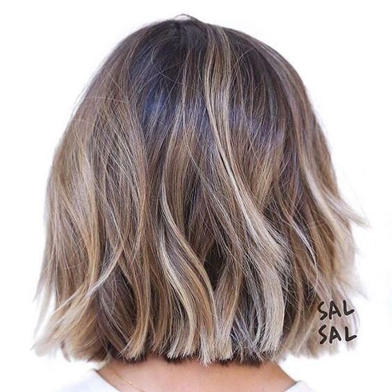 Chin-Length Textured Bob Chin-Length Textured Bob β Icy Blonde Hair