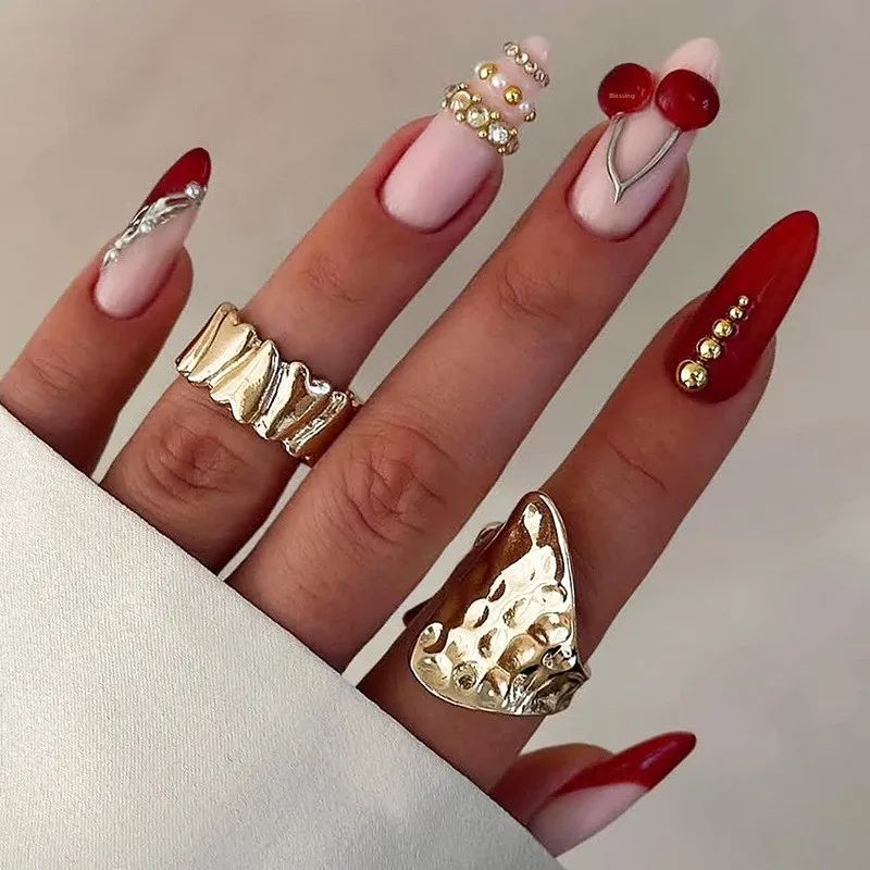 Summer Visual Idea Summer Visual Idea β Cherry Red Nails
