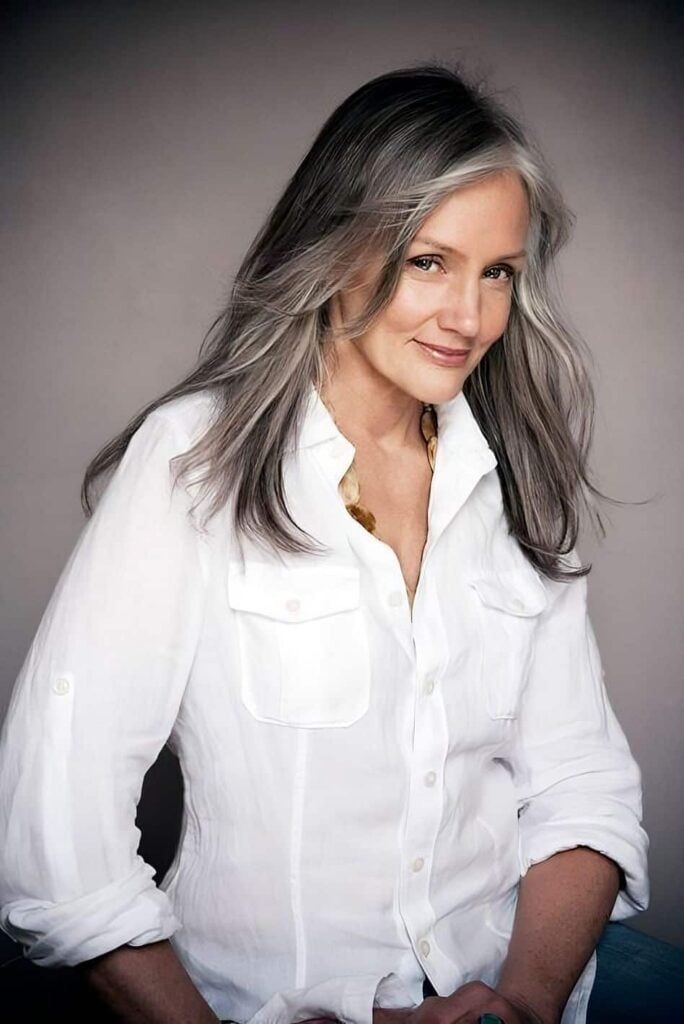 Mid-Back Length Visual Idea — Winter Hairstyles for Women Over 50