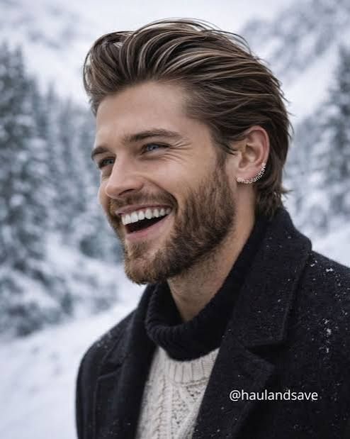 Short Textured Crop with Blonde Highlights and Fade — Winter Haircuts for Men