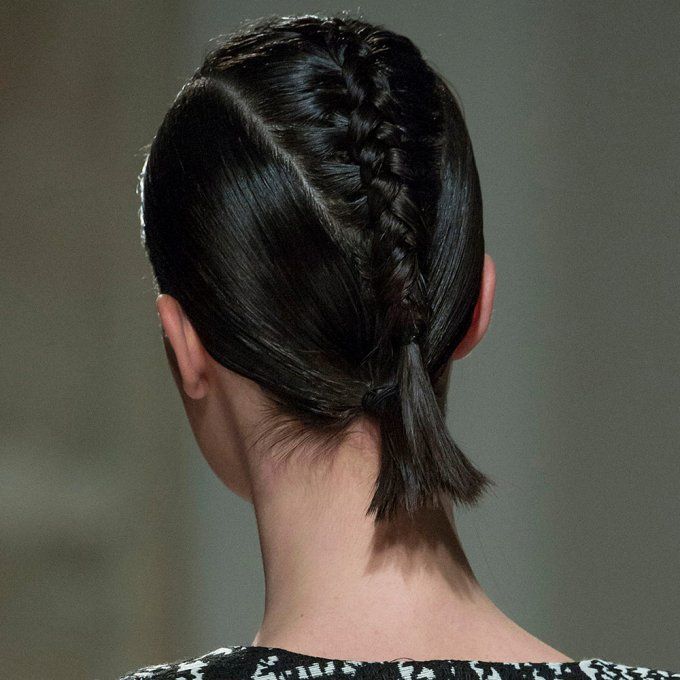 Wavy Bob With Braided Headband — A Front View Of A Dark Blonde — Winter Date Night Hairstyles