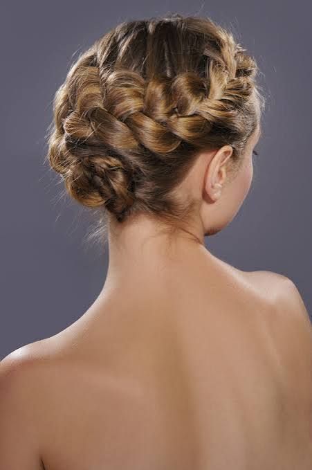 Thick Medium Brown Intricate Braid — Easy Winter Hairstyles