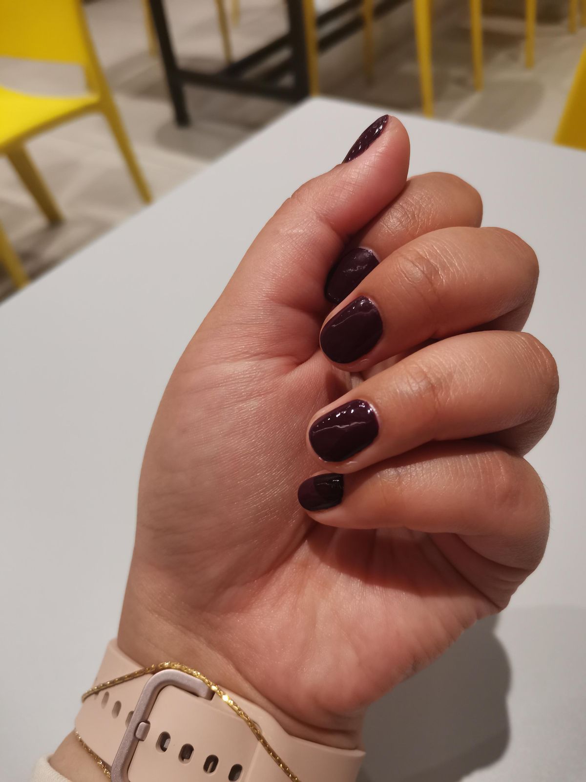 DIY Deep Glossy Dark Red Squares DIY Deep Glossy Dark Red Squares β Black Cherry Nails