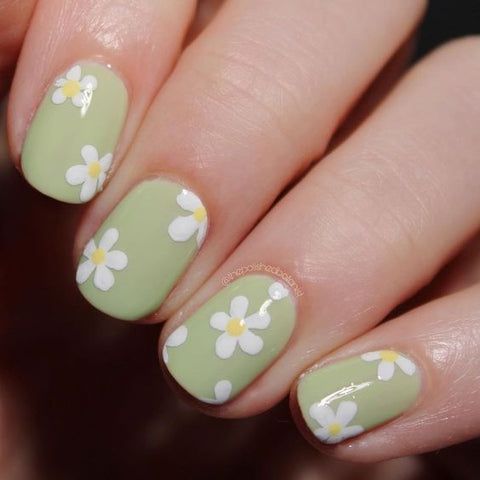 Matte Visual Idea Matte Visual Idea β Winter to Spring Transition Nails