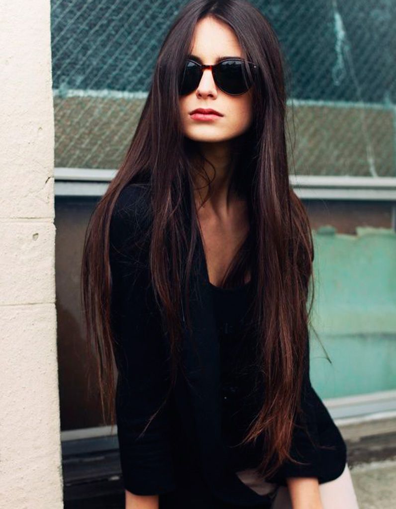 Extra Long Sleek Layers — Winter Haircuts for Straight Hair