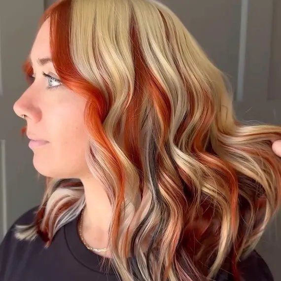 Collarbone Visual Idea — Fall to Winter Hair Colors