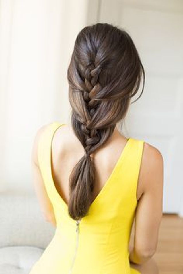 Back View Visual Idea Back View Visual Idea β Winter Wedding Guest Hairstyles