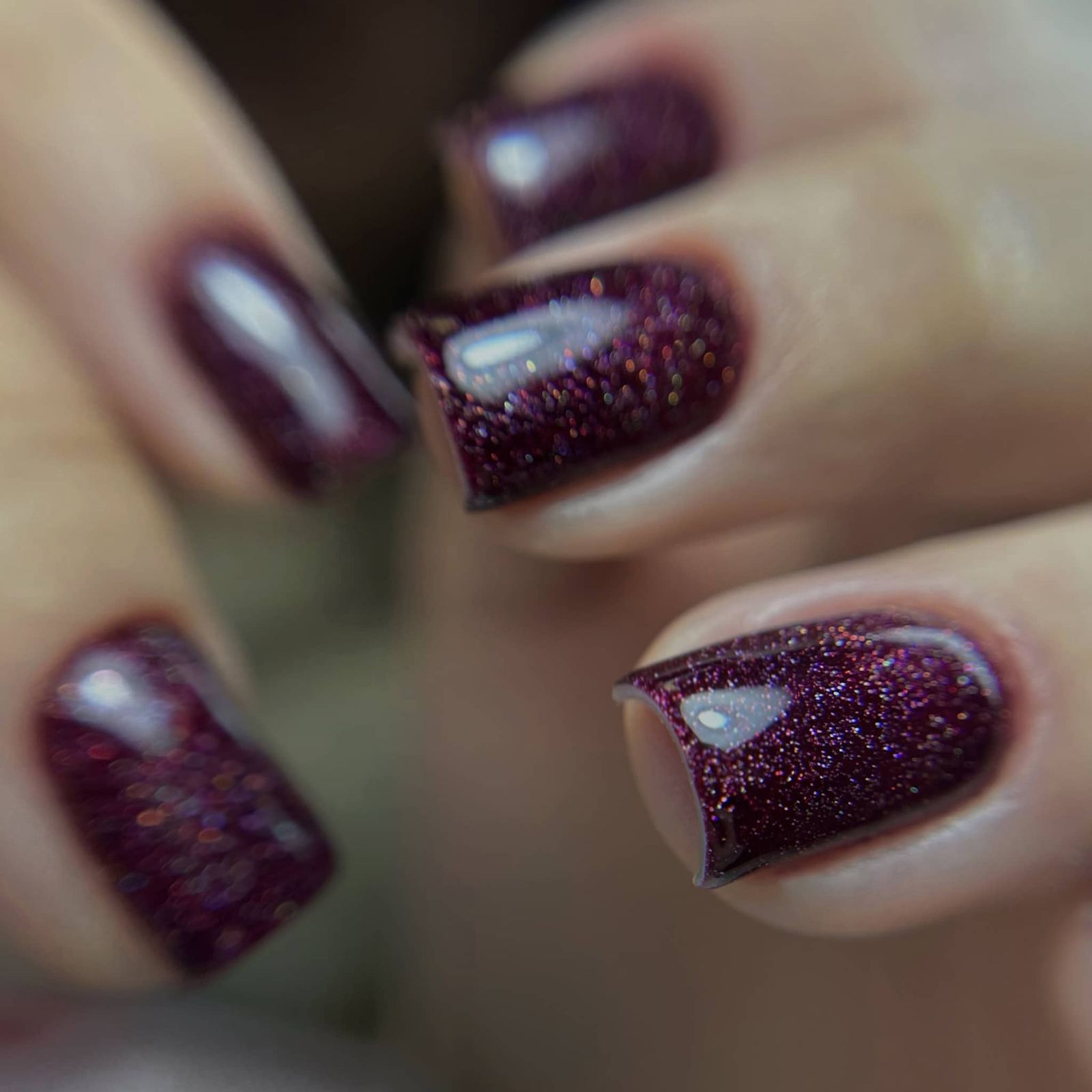 Party Visual Idea Party Visual Idea β Burgundy Nails