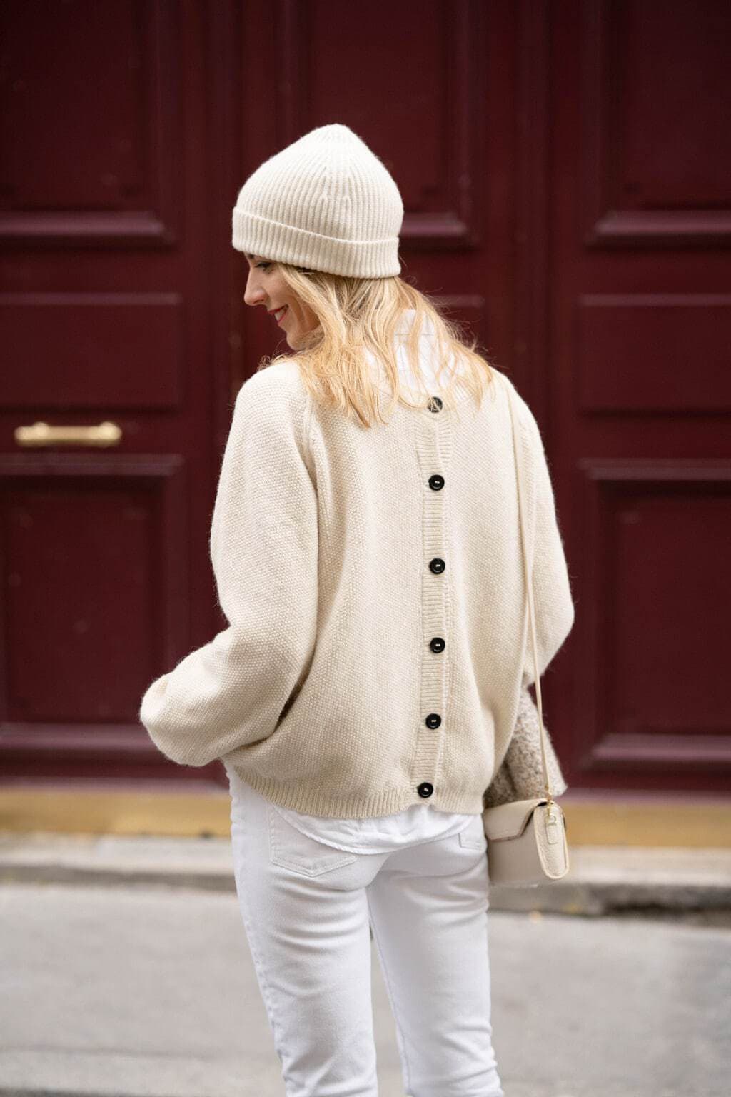 Le total look blanc en hiver - Le Dressing Idéal