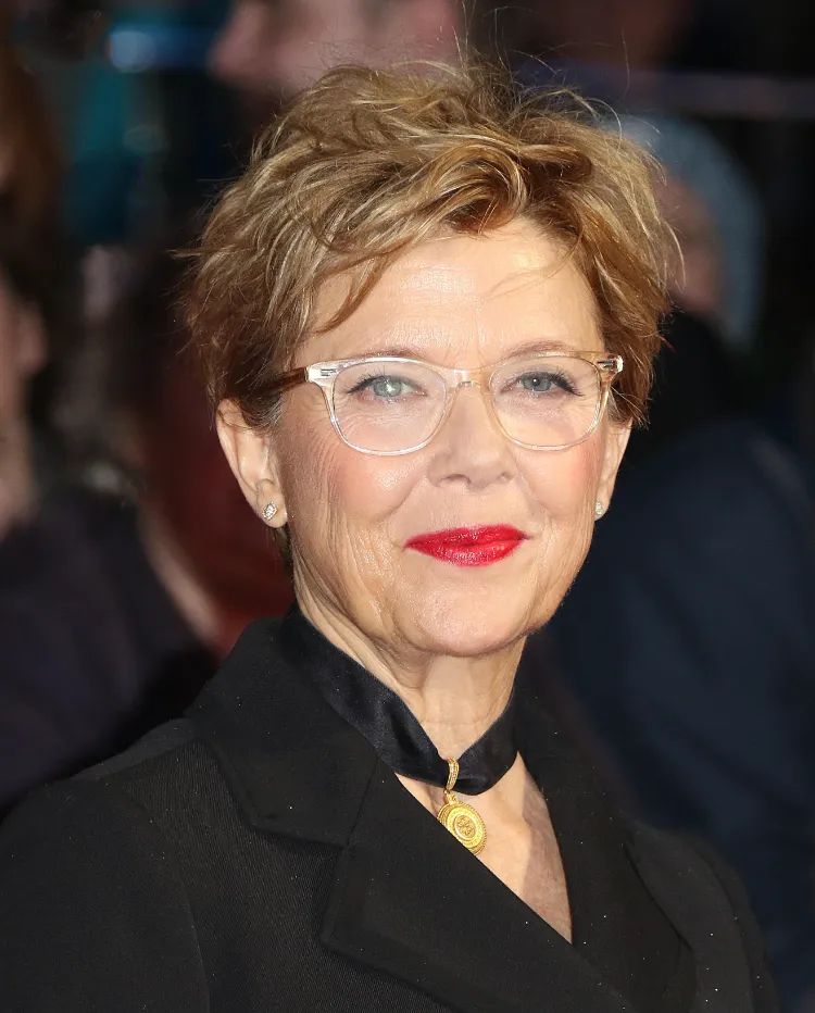 Short Layered Cut With Wispy Bangs Short Layered Cut With Wispy Bangs β Winter Haircuts for Women Over 70