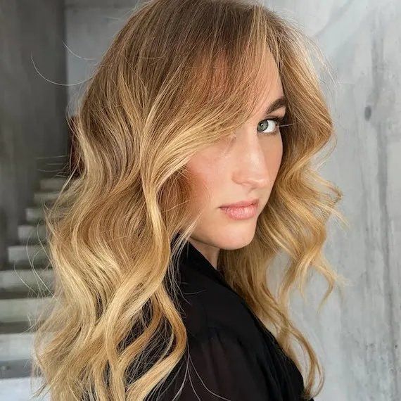 Soft Dark Blonde with Light Highlights Soft Dark Blonde with Light Highlights β Winter Highlights