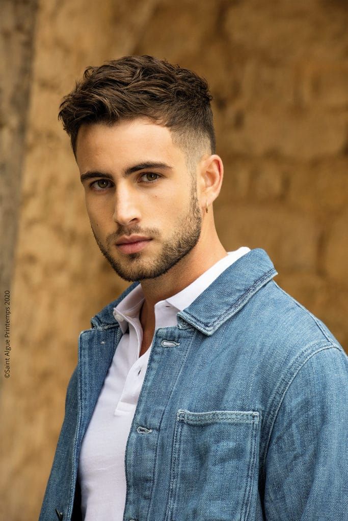 Textured Crop with Tousled Fringe — Winter Haircuts for Men