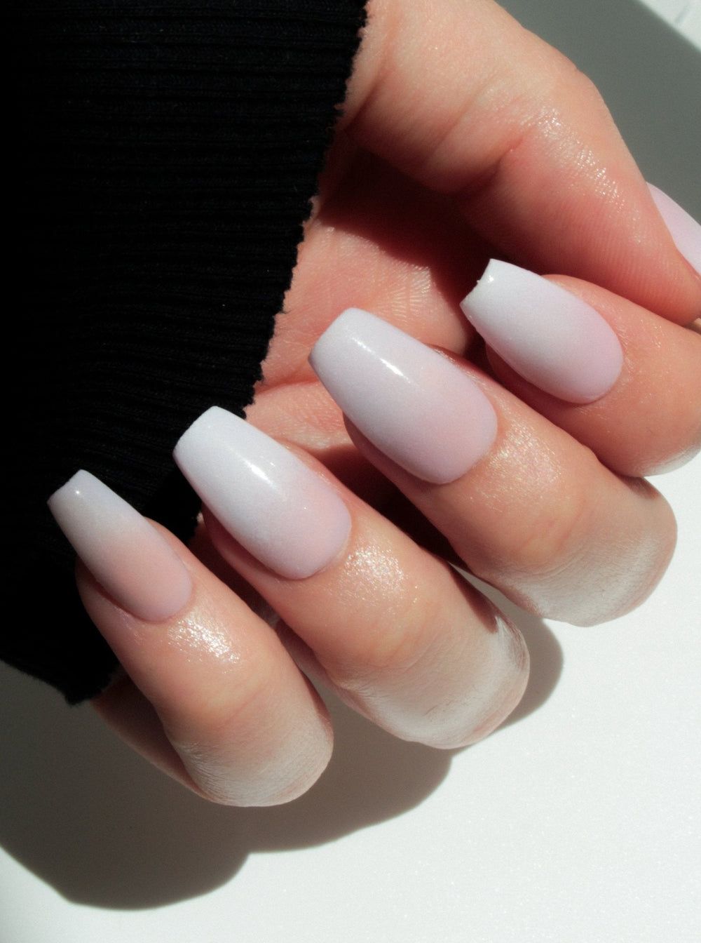 Ombre Gradient Visual Idea Ombre Gradient Visual Idea β Winter Wedding Guest Nails