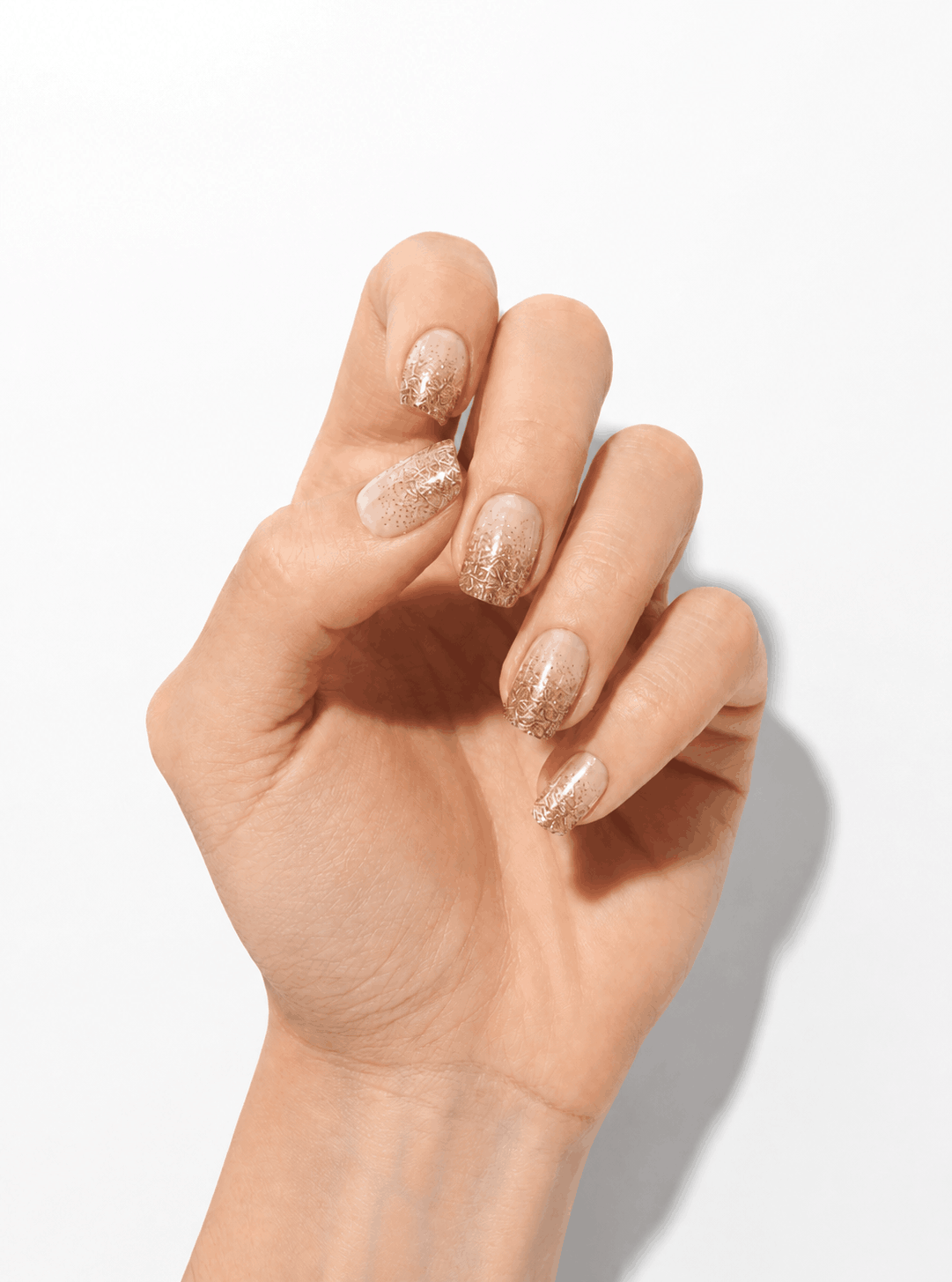 Intricate Glitter Pattern Nails Intricate Glitter Pattern Nails β Winter Glitter Nails