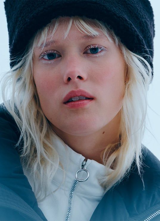 Layers Visual Idea — Winter Half Up Half Down Hairstyles