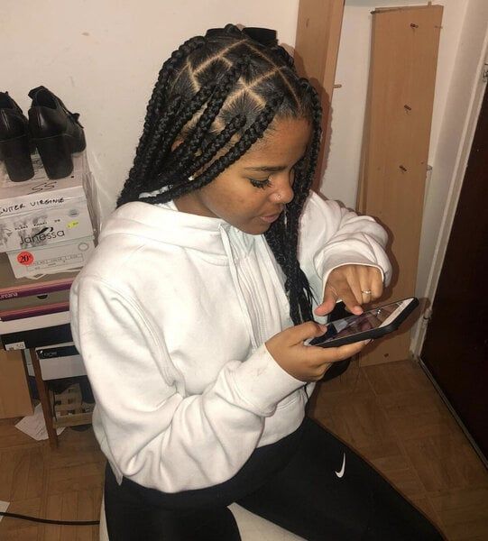 Braids Visual Idea Braids Visual Idea β Winter Braids for Black Women