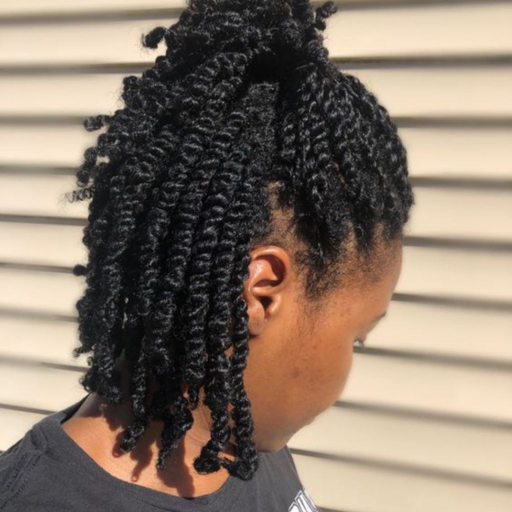 Twist Out Visual Idea Twist Out Visual Idea β Winter Loc Styles