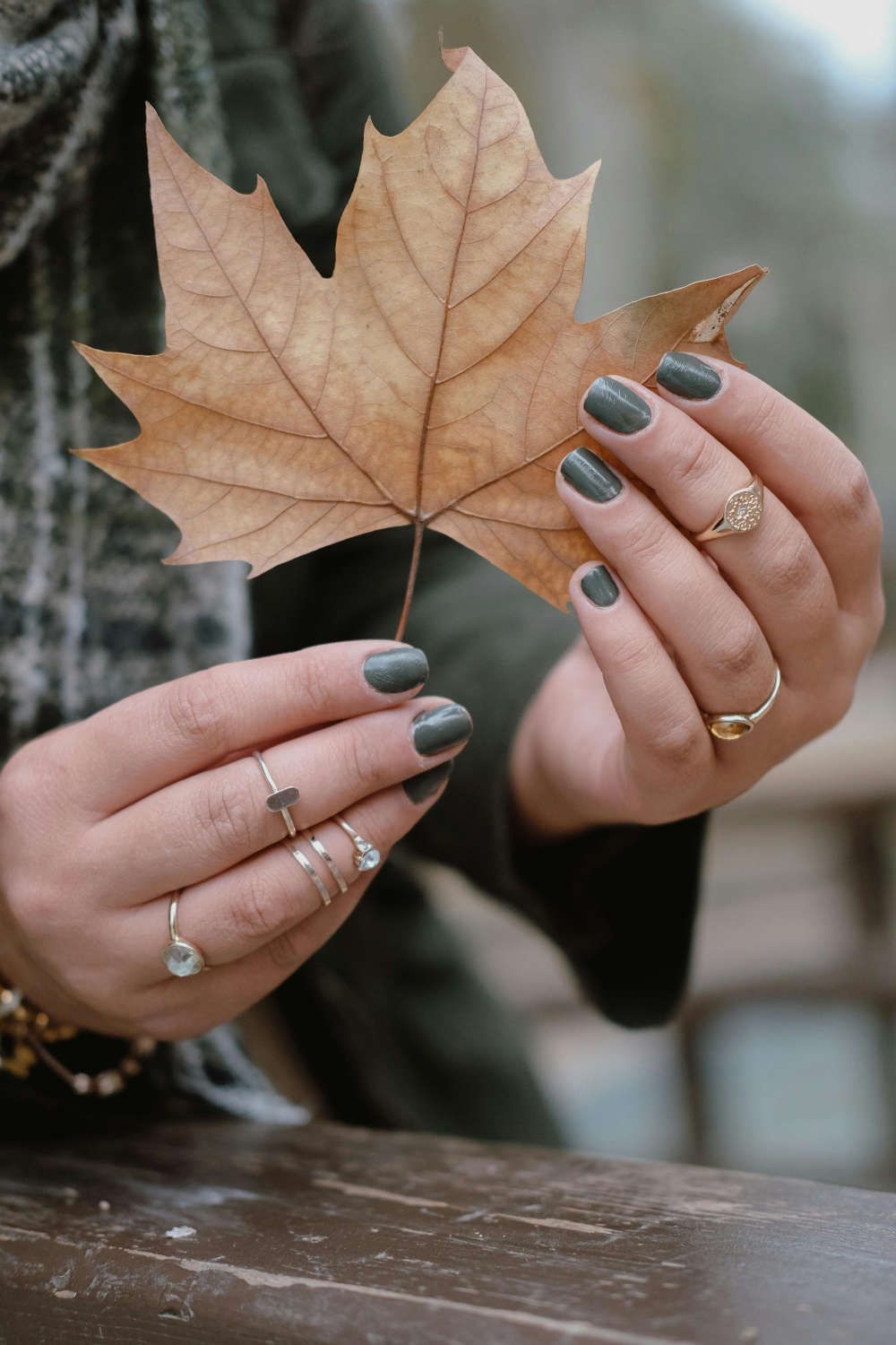 Satin Matte Visual Idea Satin Matte Visual Idea โ Fall to Winter Nails