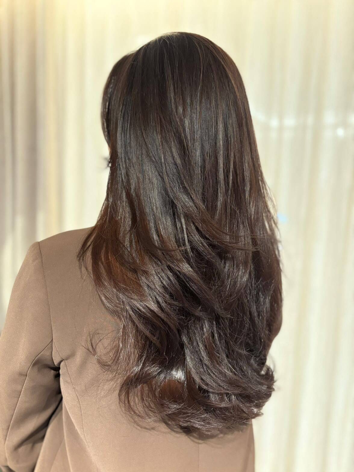 Rich Dark Brown With Cool Undertones — Dark Winter Hair Colors