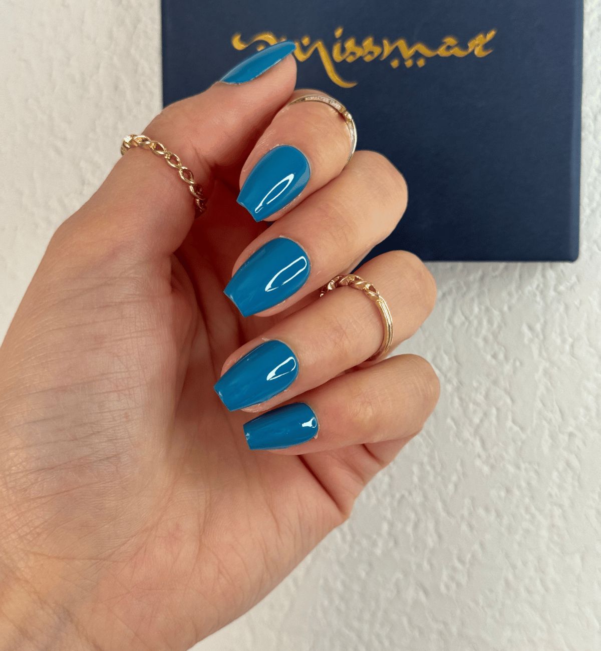Solid Color Visual Idea Solid Color Visual Idea β Short Winter Coffin Nails