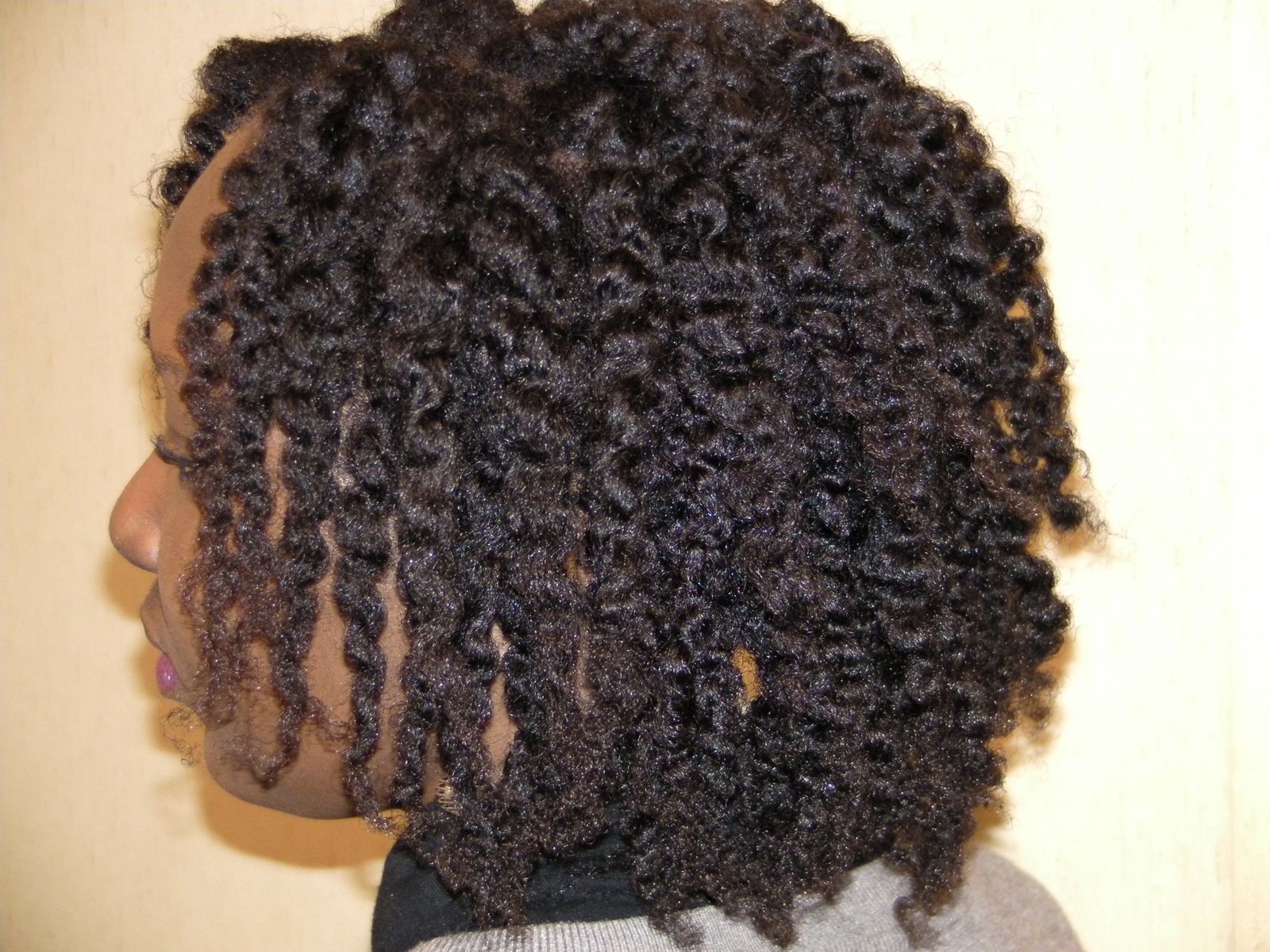 Shoulder Length Twist-Out Shoulder Length Twist-Out β Winter Twist Hairstyles