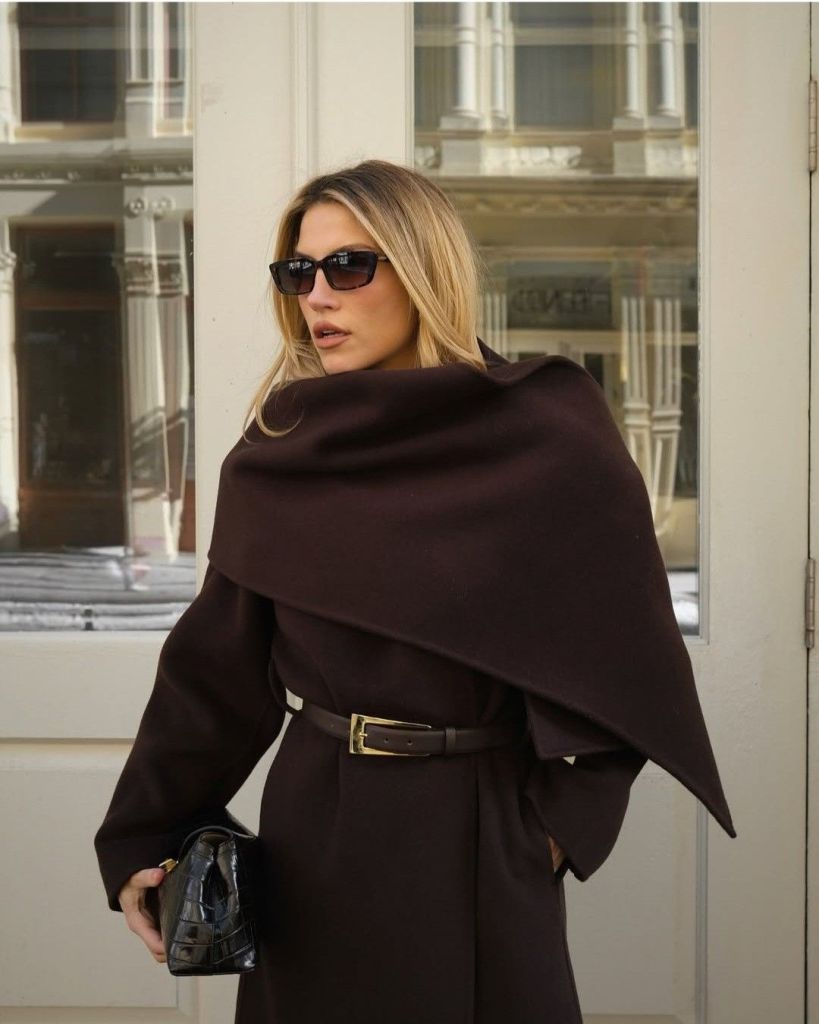 Oversized Coat and Scarf: Effortless Winter Chic — Winter Layering Outfits