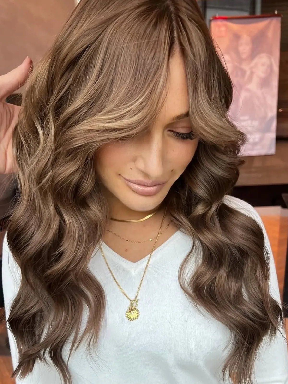 Curtain Bangs Visual Idea Curtain Bangs Visual Idea β Blonde to Brunette Hair