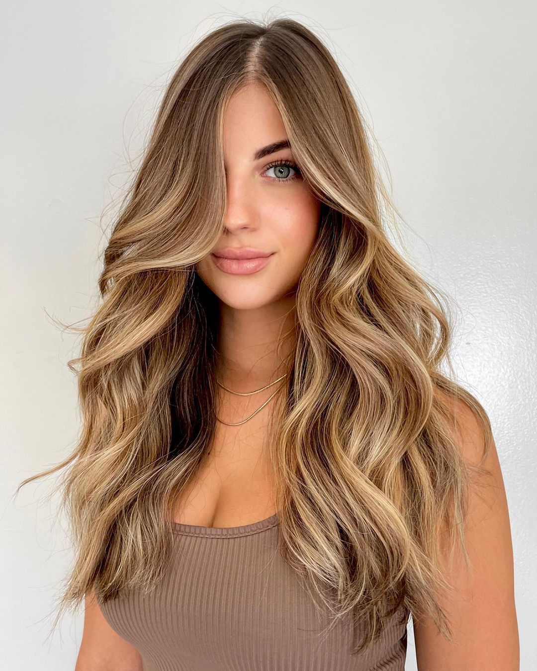 Medium Chestnut Brown With Blonde Highlights Medium Chestnut Brown With Blonde Highlights β Chestnut Brown Hair