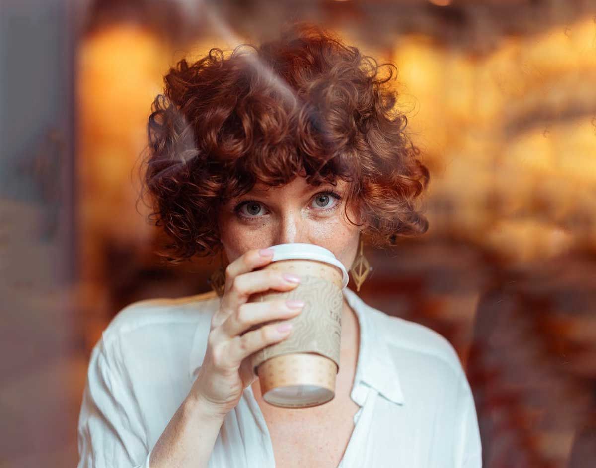 Short Shag in Vibrant Ginger Red — Winter Hair Colors for Redheads