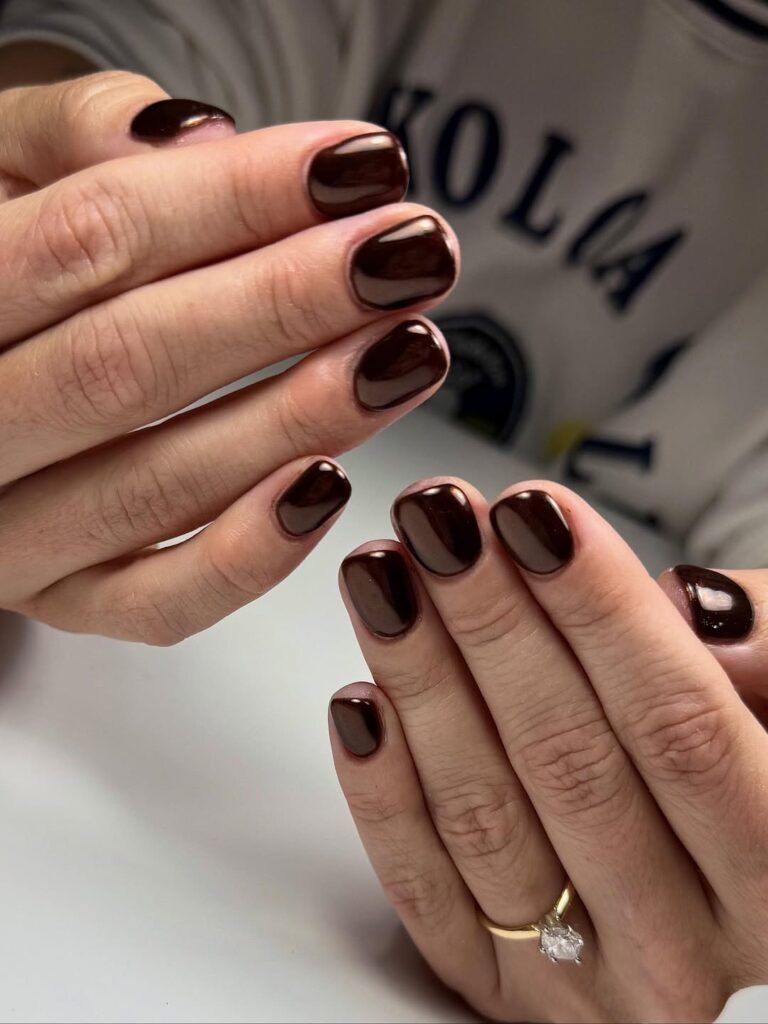 Deep Navy Blue Rose Gold Glitter Visual Idea Deep Navy Blue Rose Gold Glitter Visual Idea β Dark Winter Nails