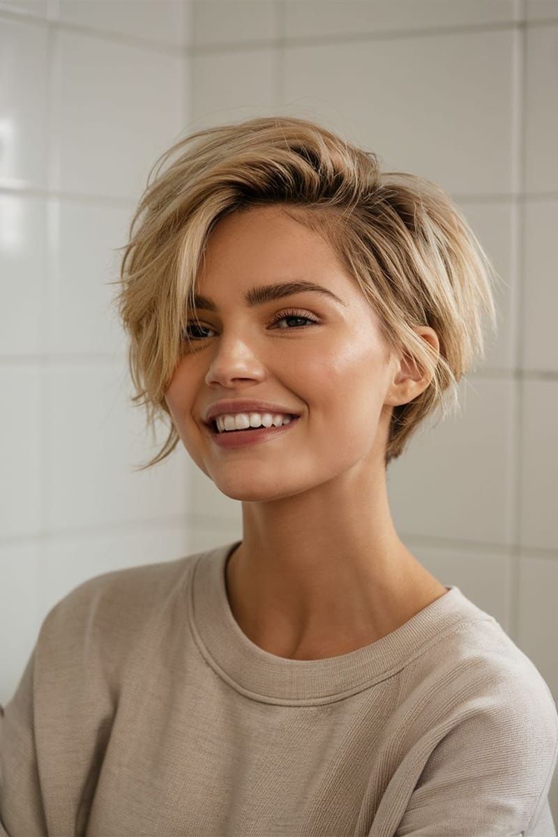 Ash Blonde Visual Idea Ash Blonde Visual Idea β Winter Haircuts for Women