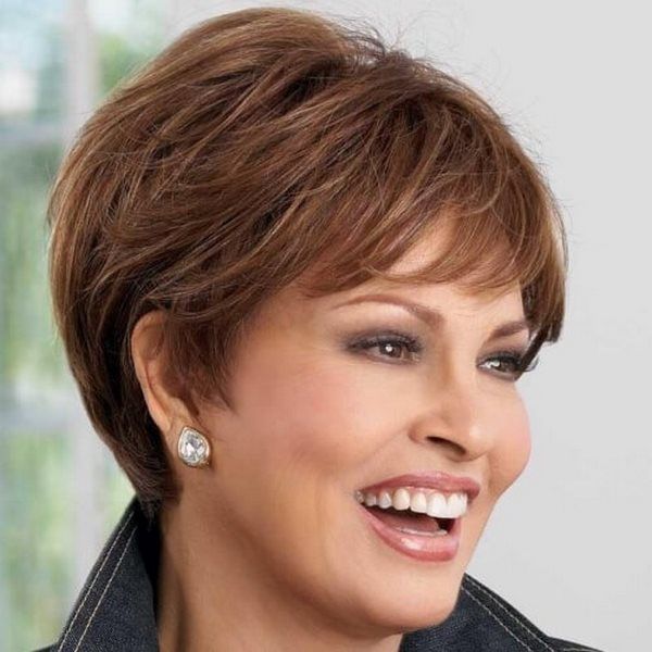 Short Layered Bob with Texture — Winter Haircuts for Women Over 50