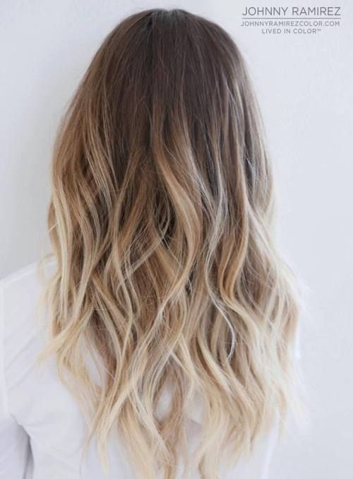 Mid-Back Visual Idea Mid-Back Visual Idea β Blonde to Brunette Hair