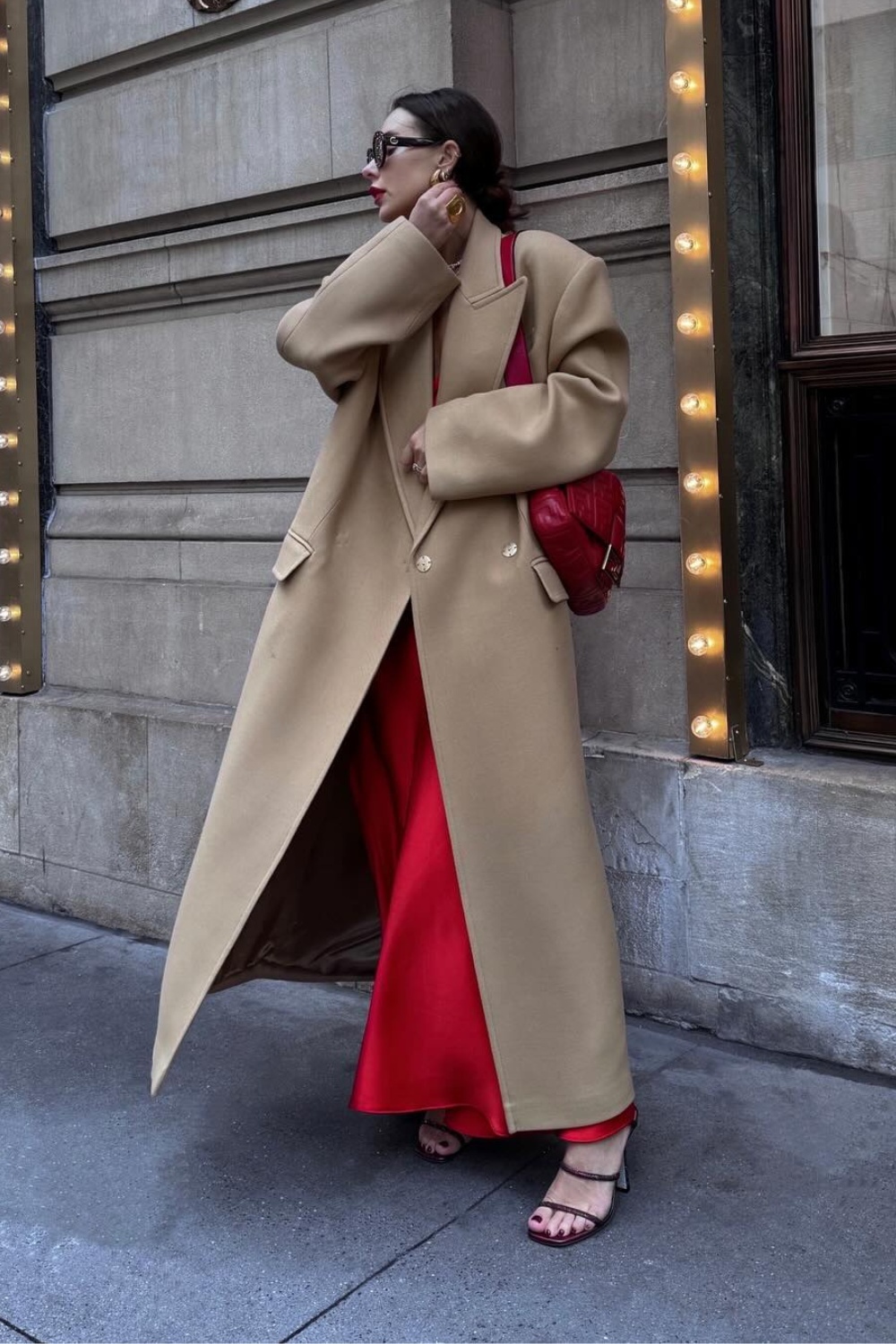 Outfit Idea — Brown Coat Outfits