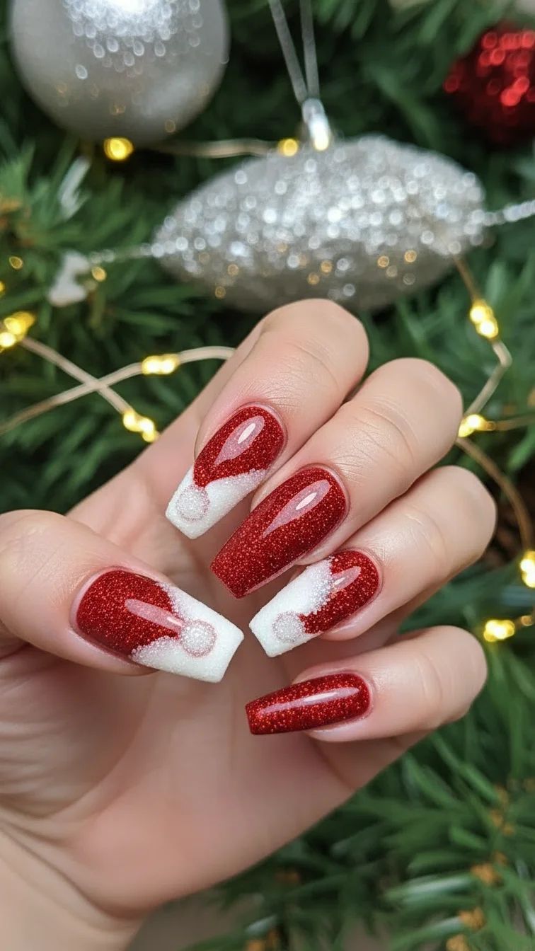 Visual Idea — Cute Christmas Nails 2026