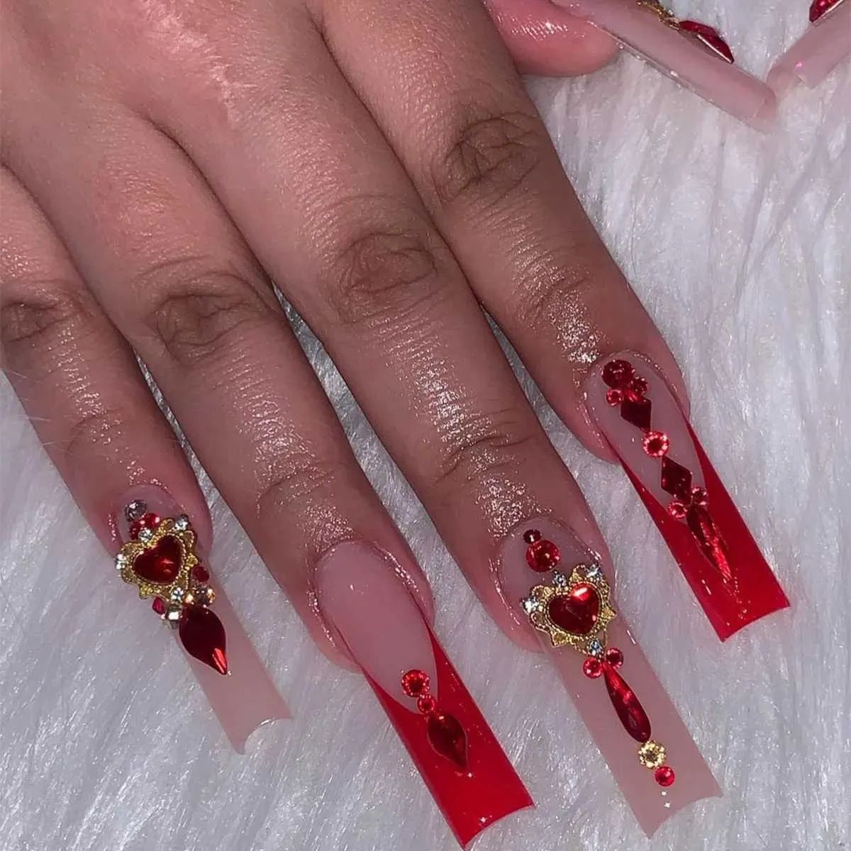 Valentines Day Visual Idea Valentines Day Visual Idea β New Years Coffin Nails 2027