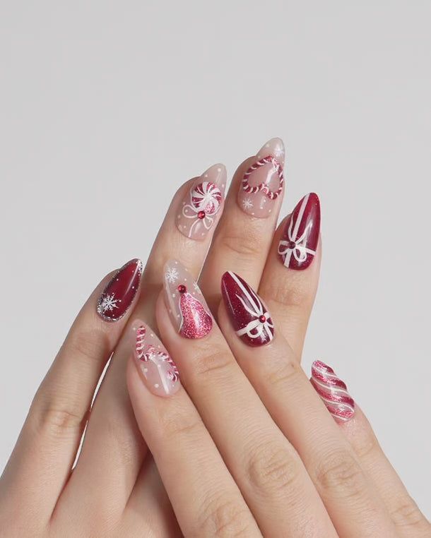 Glossy With Glitter And Matte Elements Visual Idea Glossy With Glitter And Matte Elements Visual Idea β New Years Stiletto Nails 2027