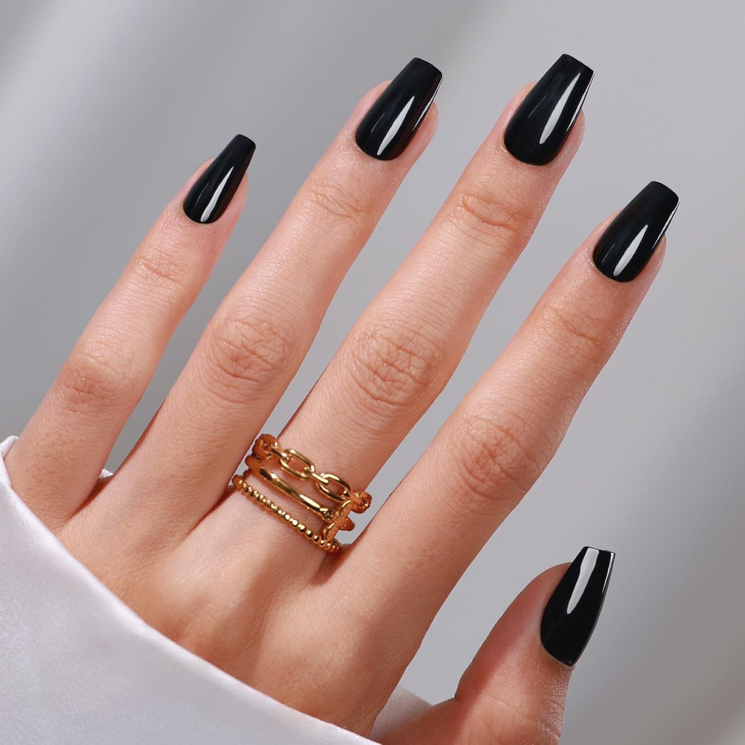 None Visual Idea None Visual Idea β Short Winter Coffin Nails