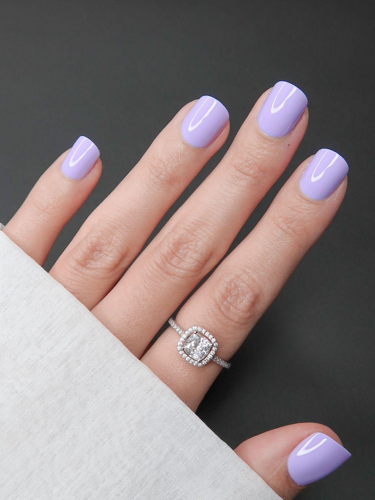 Any Season Visual Idea Any Season Visual Idea β Winter Lavender Nails