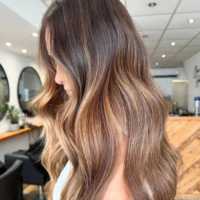 Dark Brown Base With Blonde Highlights Visual Idea Dark Brown Base With Blonde Highlights Visual Idea β Winter Highlights