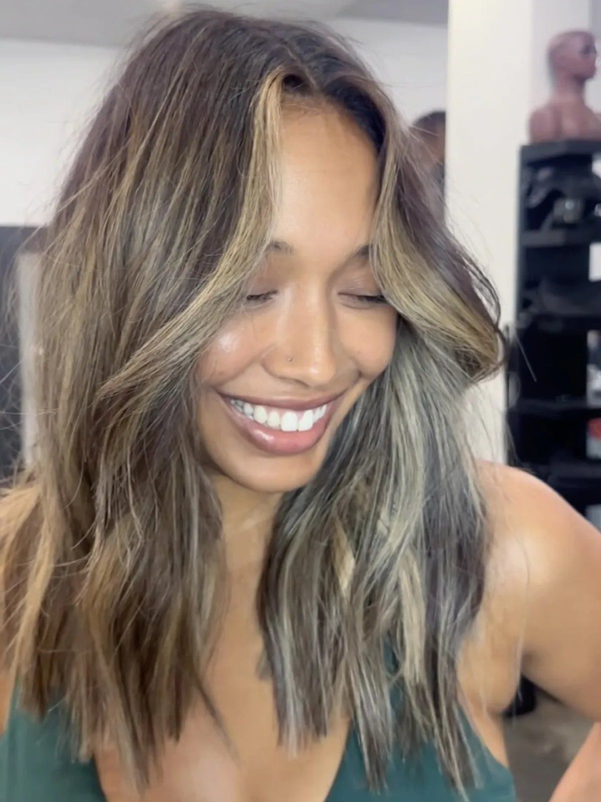 Shoulder Length Dark Blonde With Lighter Highlights Shoulder Length Dark Blonde With Lighter Highlights β Blonde to Brunette Hair
