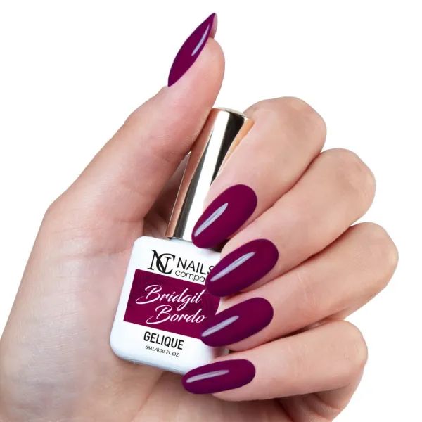 Vibrant Burgundy Solid Color Nails Vibrant Burgundy Solid Color Nails β Burgundy Nails