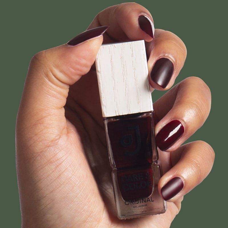 Glossy And Matte Visual Idea Glossy And Matte Visual Idea β Black Cherry Nails