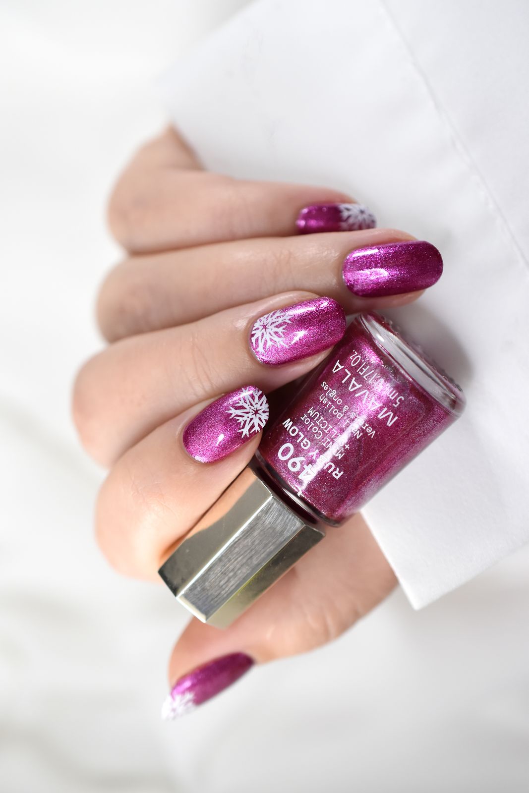 Visible Visual Idea Visible Visual Idea β Snowflake Nails