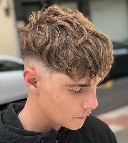 Tousled Crop with Faded Sides — Winter Haircuts for Men