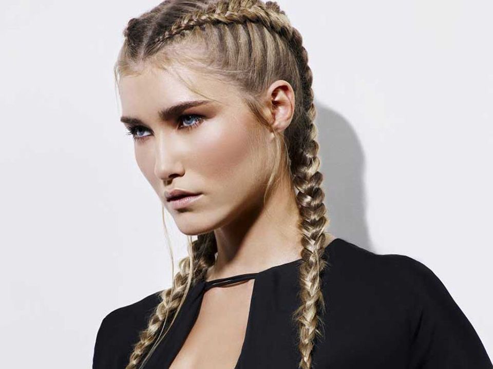Shoulder Visual Idea — Winter Braided Hairstyles