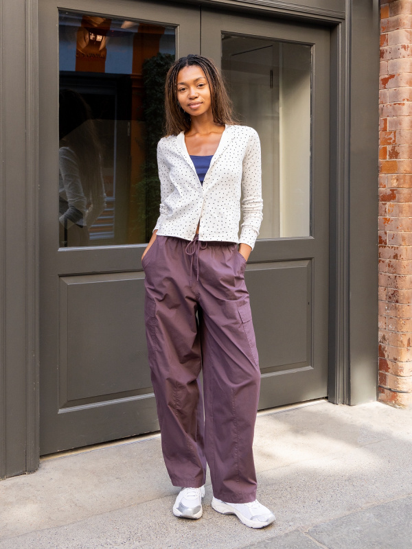 Top court côtelé à brassière intégrée、Pantalon large utilitaire : toutes nos idées de tenue｜UNIQLO FR